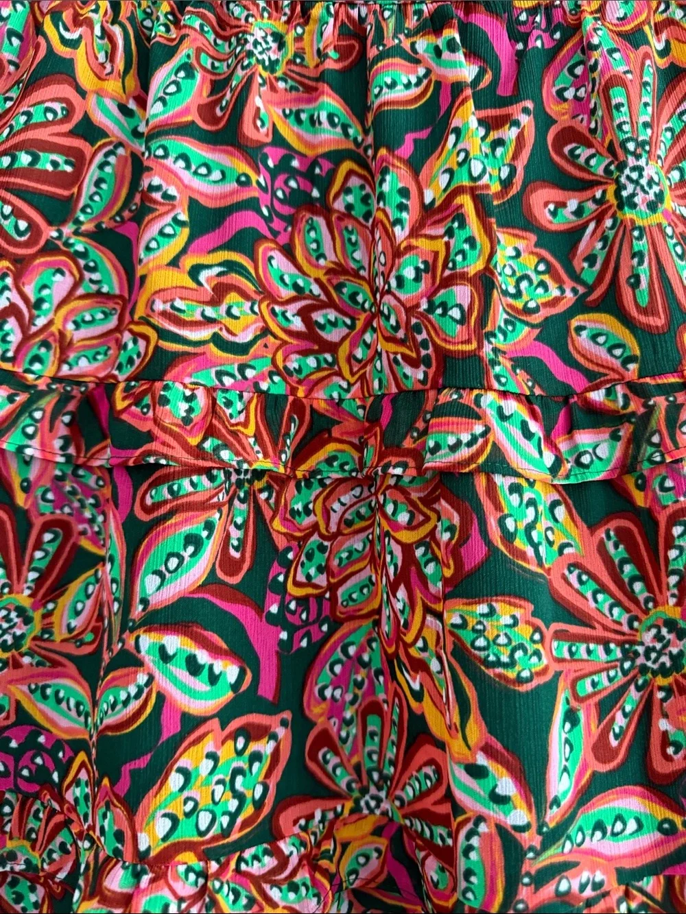 J. Crew Multicolor Floral Print Mini Skirt